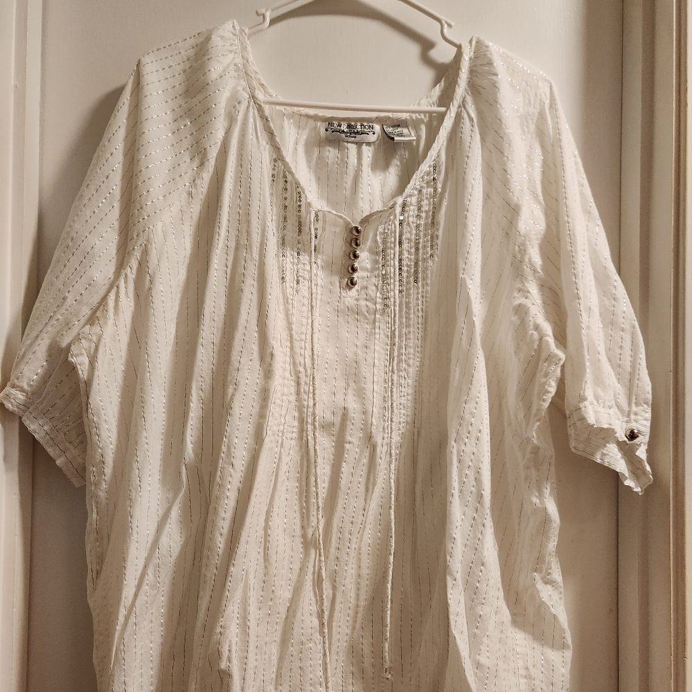 New Direction Women's 2X Blouse